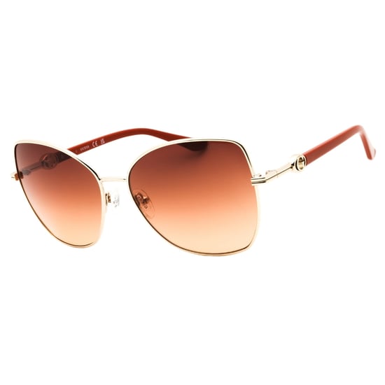Guess Gradient Brown Lens Gold Sunglasses - Image 2