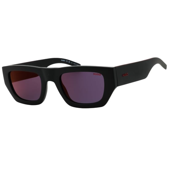 Hugo Boss Rode Zonnebril Met Sp-lenzen En Zwarte Glazen - Image 2
