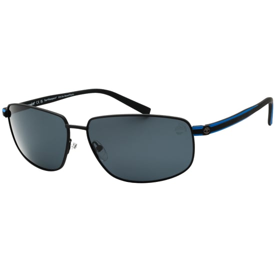 Timberland Matte Black Polarized Sunglasses - Image 2
