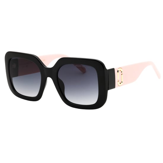 Marc Jacobs Pink Detail Black Sunglasses - Image 2