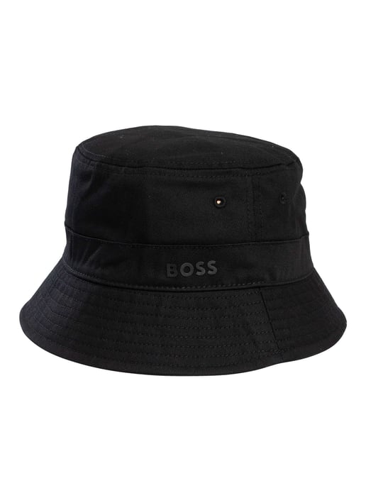 BOSS Finse Bucket Hat, Zwart - Image 1