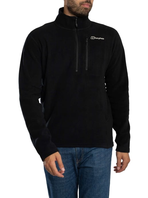 Berghaus Prism Micro Half Zip Polartec Fleece, Zwart - Image 1