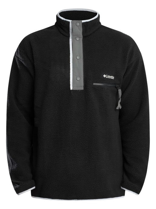 Columbia Helvetia II Half Snap Fleece, Zwart - Image 5