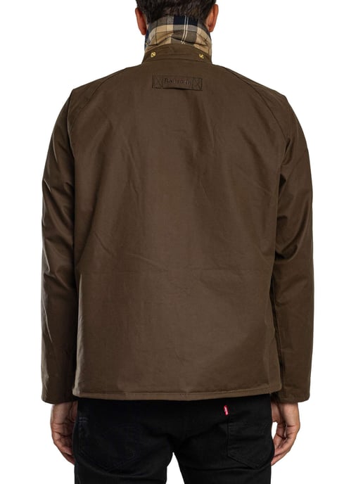 Barbour Icons Transport Wax Jacket, Bruin - Image 3