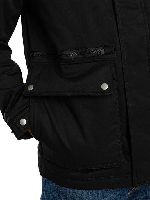 Jack & Jones Wolf Parka-Jas, Zwart - Image 4