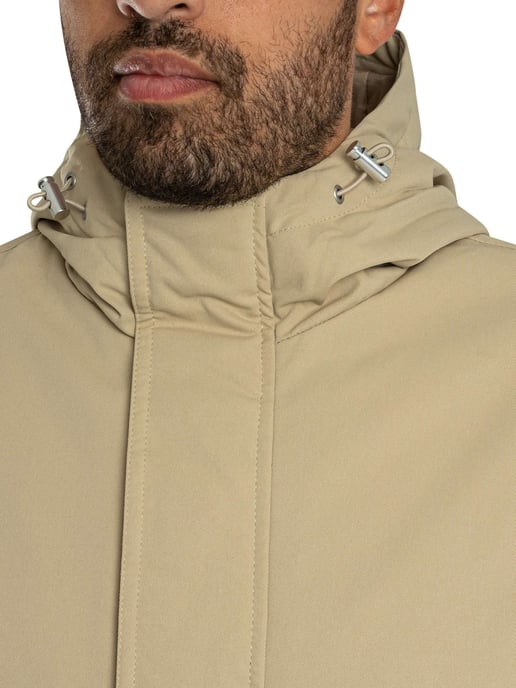 Jack & Jones Wolf Parka-Jas, Beige - Image 5