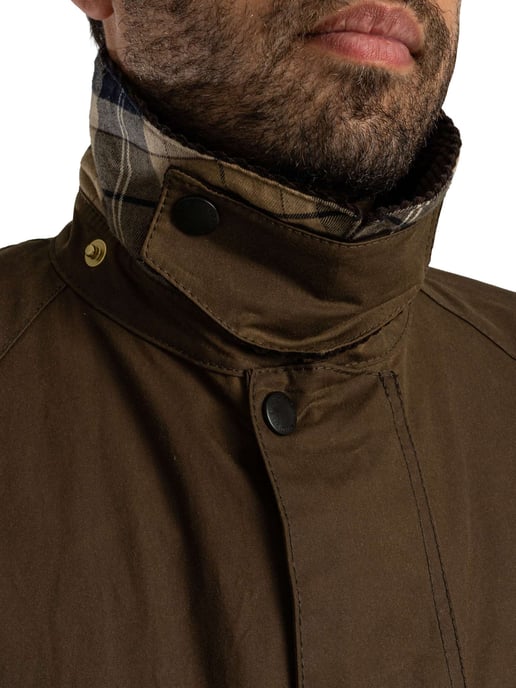 Barbour Icons Transport Wax Jacket, Bruin - Image 6