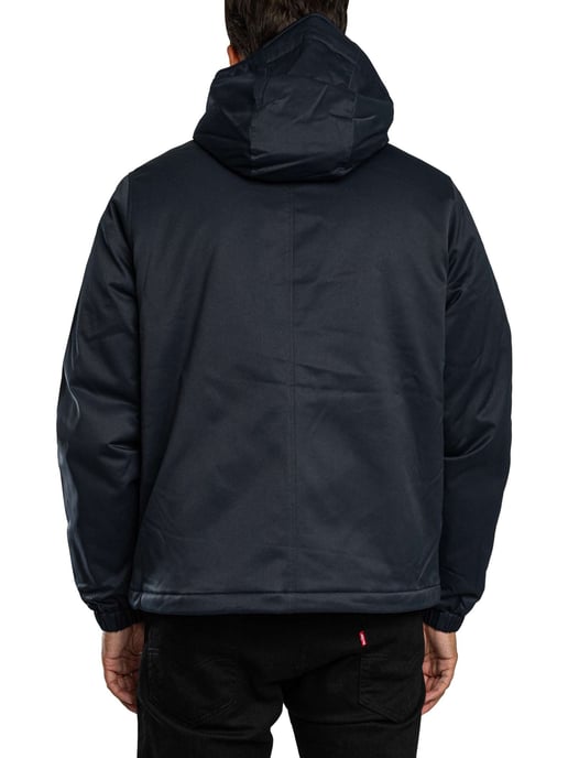 Lyle & Scott Gewatteerde Jas Met Capuchon En Ritssluiting, Blauw - Image 3