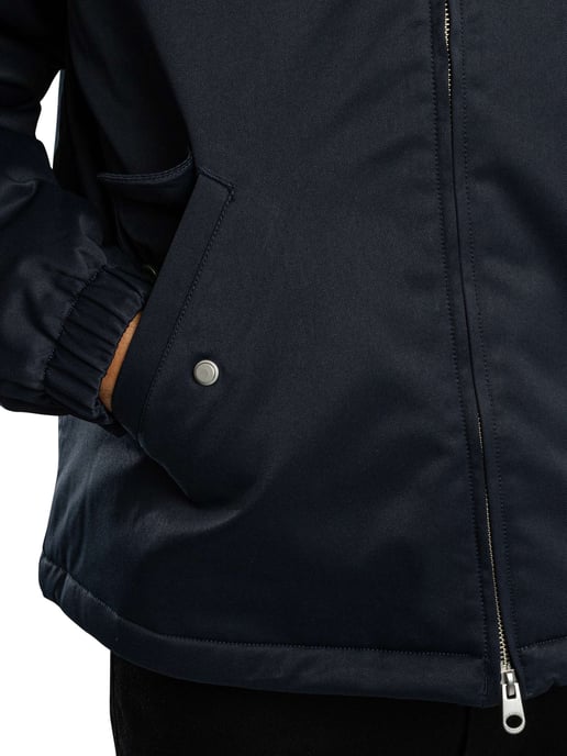 Lyle & Scott Gewatteerde Jas Met Capuchon En Ritssluiting, Blauw - Image 4