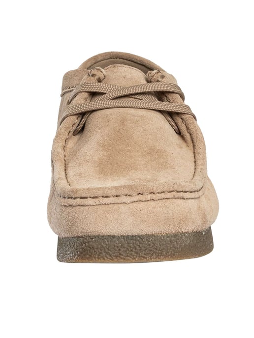 Clarks Wallabee EVO Suede Shoes, Grey - Image 4