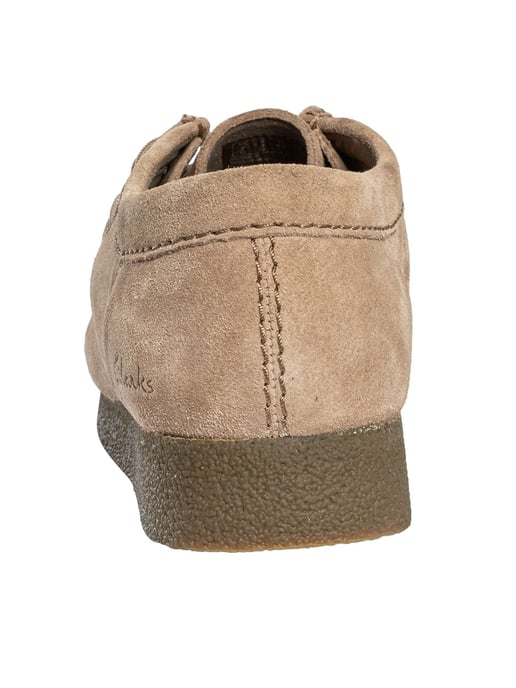 Clarks Wallabee EVO Suede Shoes, Grey - Image 5