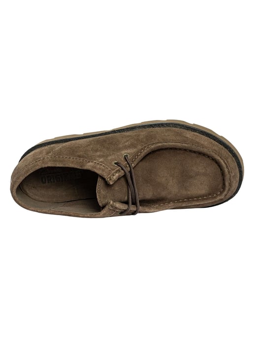 Clarks Originals Meare Walla Suede Shoes, Green - Image 6