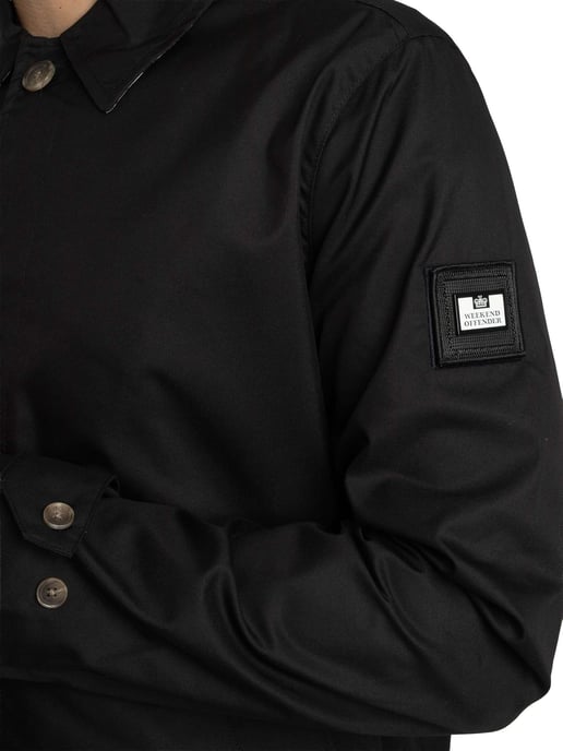 Weekend Offender Whitehouse Mac Jacket, Black - Image 5