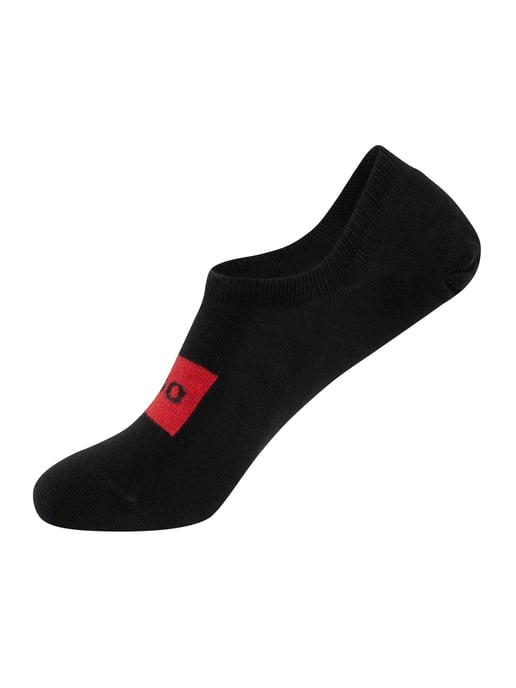 HUGO 3-Pack Label Lage Sokken, Zwart - Image 4