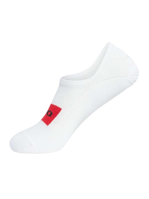 HUGO 3-Pack Label Lage Sokken, Wit - Image 4