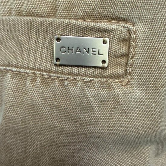 Chanel Zip-Up Denim Jacket in Brown Cotton - Image 6
