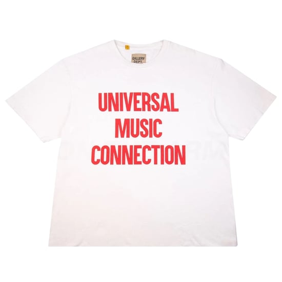 Galleriavdelningen Atk Univ Music Connections Vit T-shirt - Image 1