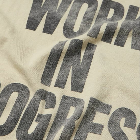 Galleriavdelningen Arbete Pågående T-shirt Arkivvit - Image 3