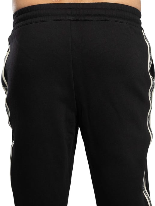 EA7 Slim Box Logo Joggingbroek, Zwart - Image 4
