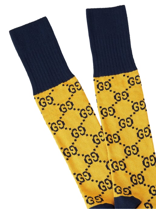 Monogram Logo Långa Strumpor - Image 2