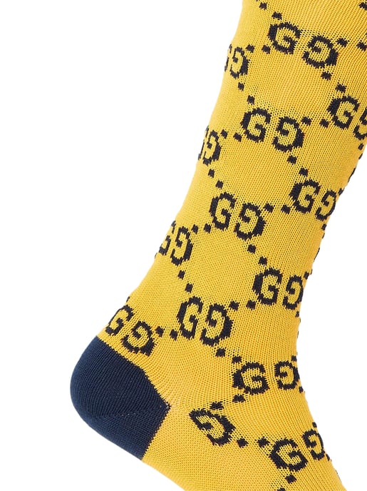 Monogram Logo Långa Strumpor - Image 3