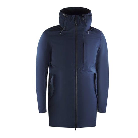 Aquascutum Active 3-way Parka Marineblauwe Donsparka Jas - Image 3