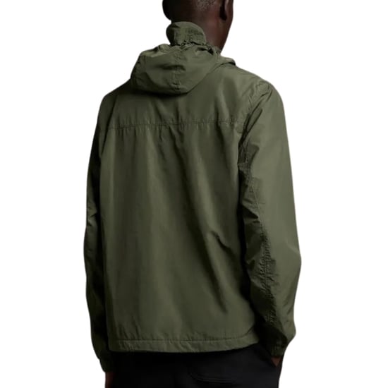 Lyle & Scott groene jas met capuchon en zak - Image 4