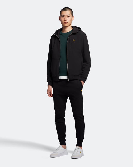 Lyle & Scott Softshell Jacket in Black - Image 2
