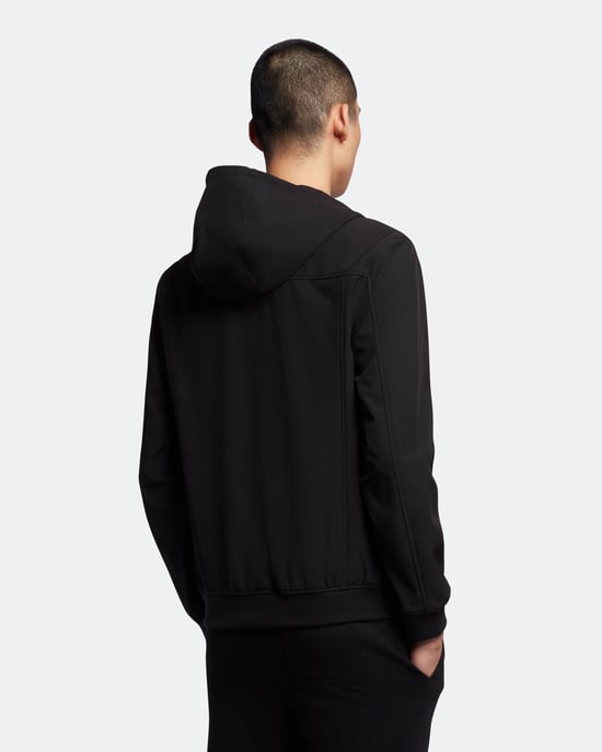 Lyle & Scott Softshell Jacket in Black - Image 3