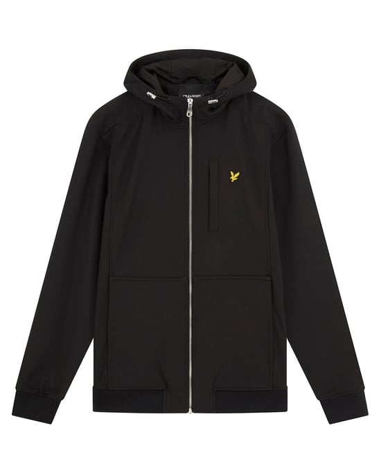 Lyle & Scott Softshell Jacket in Black - Image 5