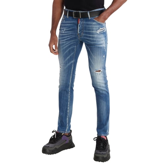 Skater Coole Jongen Jeans Versleten - Image 5