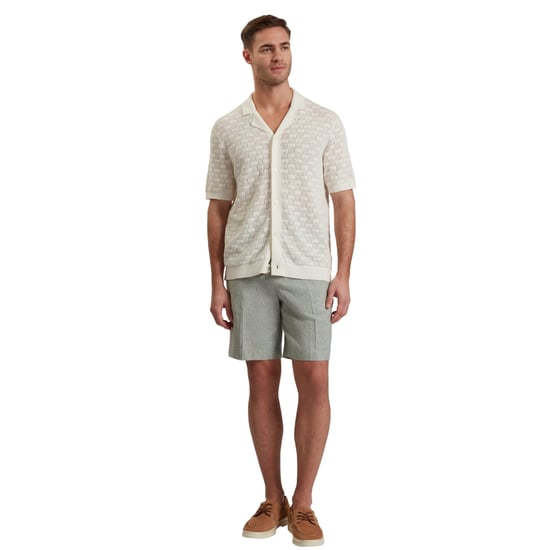 Ted Baker Kelley's Stretch Linen Light Green Shorts - Image 5