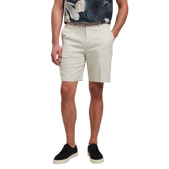 Ted Baker Kelley's Stretch Linen Stone Shorts - Image 2
