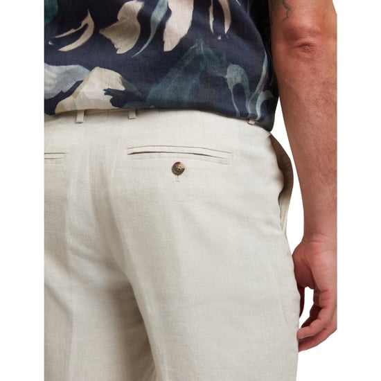 Ted Baker Kelley's Stretch Linen Stone Shorts - Image 5