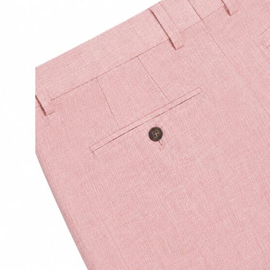 Ted Baker Kenleys Stretch Linen Light Pink Short - Image 6
