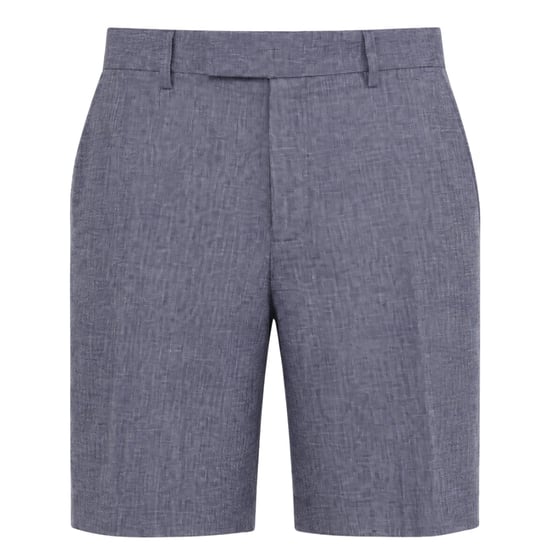 Ted Baker Kenleys Stretch Blue Linen Short - Image 1