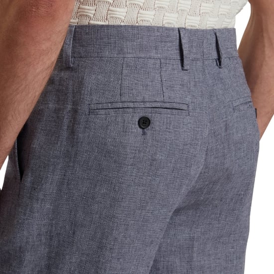Ted Baker Kenleys Stretch Blue Linen Short - Image 2