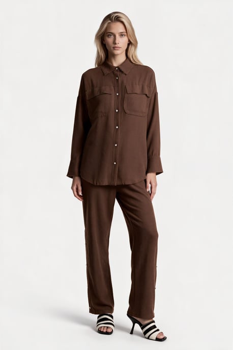 Linen Cotton Suit Set - Image 1