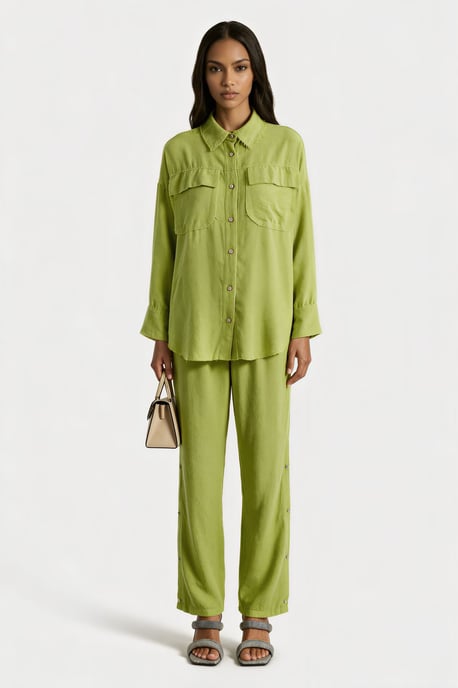 Linen Cotton Suit Set - Image 1
