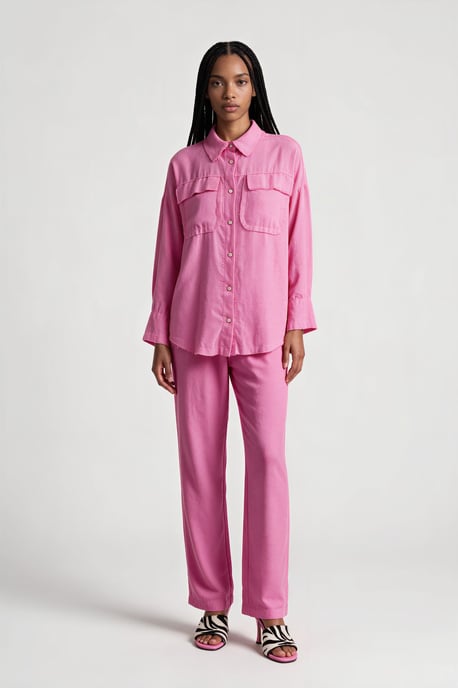 Linen Cotton Suit Set - Image 1