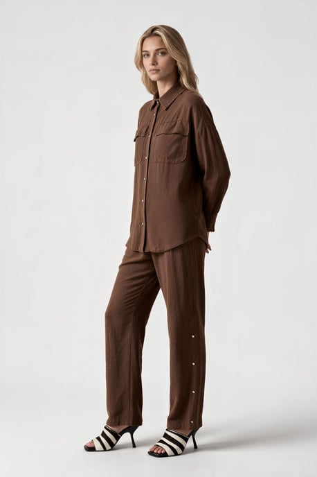 Linen Cotton Suit Set - Image 3