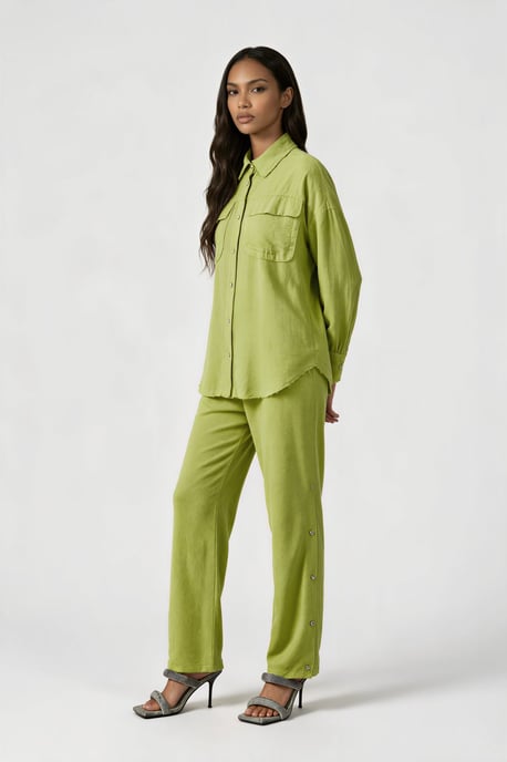 Linen Cotton Suit Set - Image 3