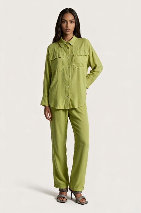 Linen Cotton Suit Set - Image 4