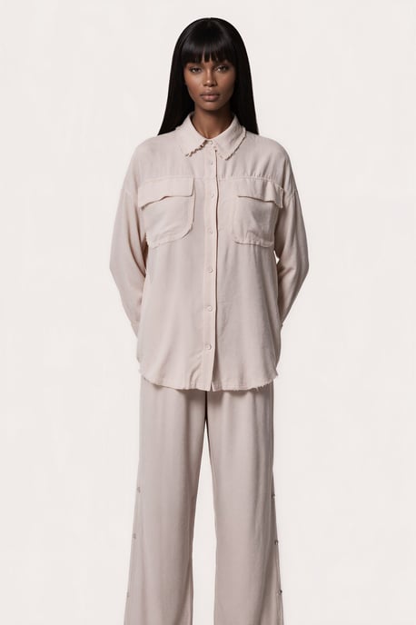 Linen Cotton Suit Set - Image 3