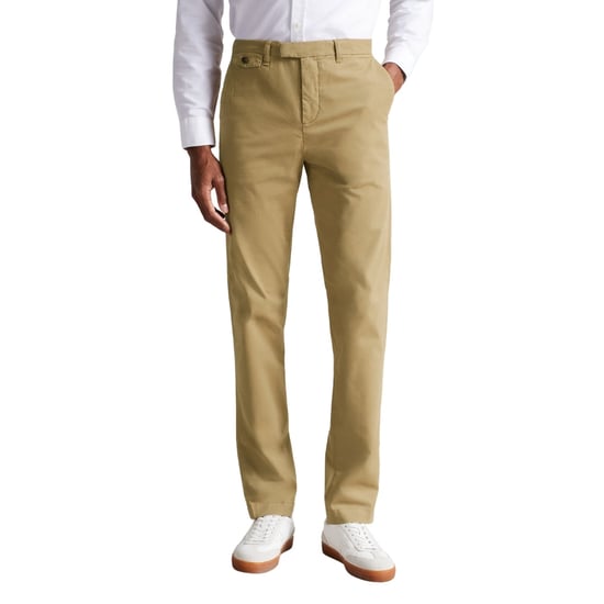 Ted Baker Genay Slim Fit Smart Tan Broek - Image 2
