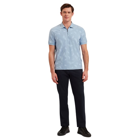 Ted Baker Bernads Regular Fit Navy Chino - Image 5