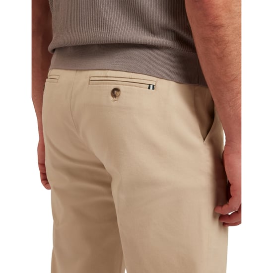 Ted Baker Bernads Regular Fit Stone Chino - Image 4