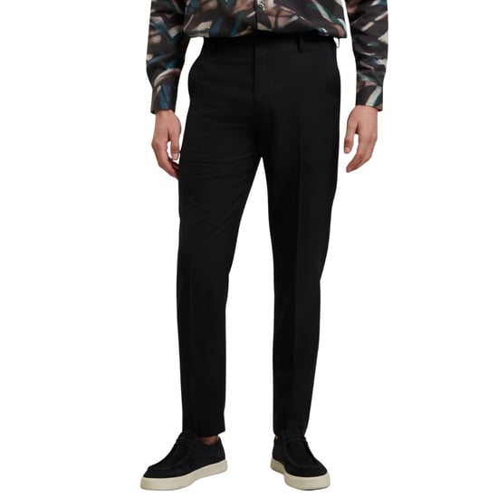 Ted Baker Selwynt Lichtgewicht Wolmix Zwarte Broek - Image 2