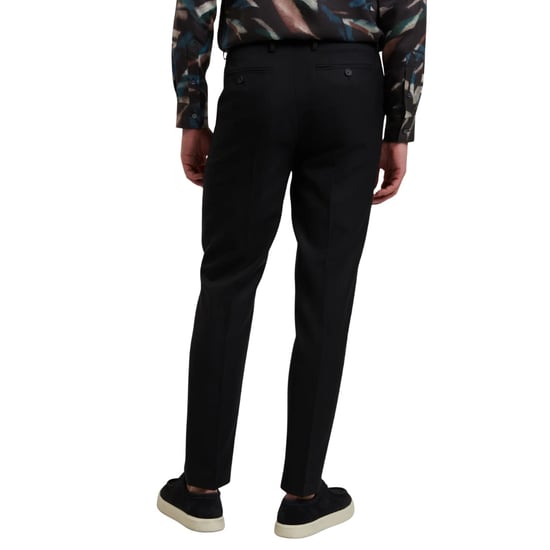 Ted Baker Selwynt Lichtgewicht Wolmix Zwarte Broek - Image 3