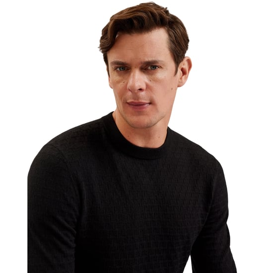 Ted Baker Loung T-söm Rund Hals Svart Tröja - Image 4